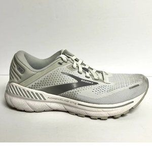 Brooks Women's Adrenaline GTS 22 Running Shoes White, Size 8.5 M